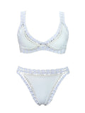 2026 Sexy Bikinis Summer Women Swimsuit Hand Crocheted Bikini Set Swimwear Beach Bathing Suit Biquini Female Monokini