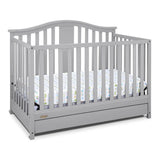 Graco Solano 4-In-1 Convertible Crib With Drawer For Nursery