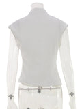 Fashion Women Short Sleeve Tops Tees Button Hollow Out Solid Slim Sheath Elegant Office Top Casual Cheongsam Inspired T-Shirt