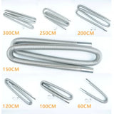 2.5cmDiameter Exhaust Pipe 60/300cm Long Parking Heater Exhaust Pipe Air Heater Exhaust Pipe Suitable for Webasto Parking Heater