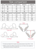 New White no steel ring set sexy Lingerie lace bra beach party underwear style strapless 2-piece set