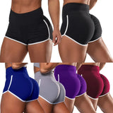 Sexy Elastic Sports Running Tight Hip Lifting Shorts Women Gym Fitness Tight-Fitting Yoga Shorts Girls Casual Sports Short Pants