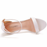 2026 spring Fashion Large Size 11cm Woman Sexy Dance Shoes Sandals Women Shoe Summer High Heels Stiletto Elegant Party Shoe