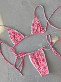 Micro Bikini Push Up Women Swimsuits 2026 Sexy Female Swimwear Brazilian Bikini Set Thong Biquini Swim Suits Print Beachwear