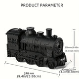Creative Train Shaped Aroma Machine With 2 Mist Outlets Is An Air Humidifier Suitable For Office/Bedroom/Living Room Use