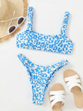 sexy micro bikini 2026 women orange leopard print push up padded thong swimsuit female cut out bathing suit swimwear biquini
