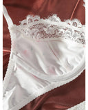 Toucheart Sexy Underwear Intimate Push Up Bra Exotic Sets Bra Set Lace Panties for Women Mesh Patchwork Sexy Lingerie Suit Women