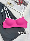 African Style Zero Sense Seamless Summer Bra | Small Chest Gathering Anti-Sagging Thin Sub-Breast Anti-Expansion Comfortable Fit