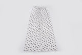 Women's lazy style home casual pants low-waisted straight loose knitted trousers
