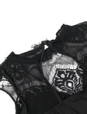 Big Size Lace Bodysuit Women Top Sexy Female Jumpsuits Lingerie Underwear Open Crotch Teddy Femme Overalls Hollow Body Suit 3XL