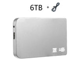 High-speed SSD 256TB USB 3.0 Enclosure Mobile Hard Drive Cases for SSD External Storage HDD Box With USB Cable ABS Tools