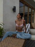 Sexy Metal Ring Decorated Bikini Women's Swimsuit Luxury Lady Low Waist Biquini Swimwear Fashion Mujer Bathing Suit Beach Outfit