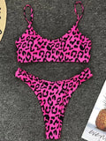 2026 Snake Leopard Brazilian Bikini Female Swimsuit Women Swimwear Two Pieces Bikini Set High Cut Bathing Suit Swim Beach Wear