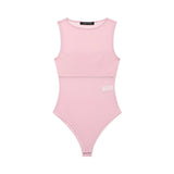 Women's Patchwork Silk Mesh Jumpsuit WHEF