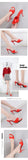 2025 Brand Design Red High Heels Outdoor Slipper Slides Sandals Women Elegant Black Open Toe Summer Nude Mules Shoes Big Size 43