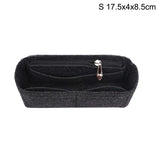 1PC Felt Insert Bag Organizer, Makeup Organizers, Liner Perfect for Brand Women's Handbags For And Cosmetic Bags〔Nest〕