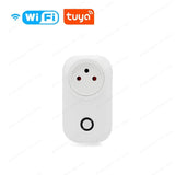 16A Israel Plug Tuya Smart Wifi Power Plug Wireless Socket Outlet Work with Alexa Google Home Assistant Smart Life APP