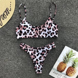 2026 Sexy Leopard Brazilian Bikini Female Swimsuit Women Swimwear Two Pieces Bikini Set High Cut Push Up Bathing Suit Swim Lady
