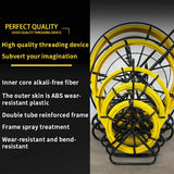 4/5/7mm Wire Cable Running Puller Rod Set Cable Pulling Tool with Stand for Electrical Wiring Construction Wire Threader