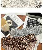 1pcs Seamless Panties Ladies Leopard Print Sexy Underwear Zebra Stripe Briefs Ice Silk Panty Invisible No Trace Solid Underpants