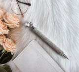 Diamond-Studded Crystal Ballpoint Pen - Creative Office & Student Stationery, High-End Aesthetic Gift for Gifting