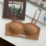 MOYISU Parisian Lace Bra Women Strapless Summer Push Up Small Bust Multiway Wear Bandeau Bralette UK Ship Fashion Top Bestseller