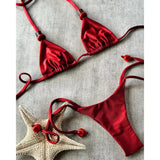 Micro Bikinis Sexy Women Swimsuits 2025 Swimwear Push Up Bikini Set Bathing Suit Swimming Suits Beachwear Brazil Biquini Female