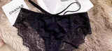 MOYISU Push Up Bra for Small Bust - French Chic Lace Bralette Set, Wireless Comfort Support Anti-Sag Underwear for Petite Women