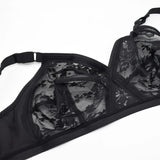 Bra For Women Lace Bralette Wireless Big Bosom Minimizer Plus Size Sexy Lingerie Female Underwear Full Cup BH Tops