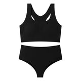 Women's Underwear Sexy Seamless Bra and Panty Set Wire Free Brassieres Female Womens Lingerie Underwear & Sleepwears