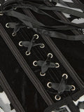 Royal corset body-shaping corset undergarment thin and breathable summer style with a cinched waist and plastic-boned mesh sexy