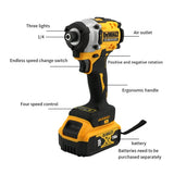 Dewalt DCF860 Cordless Brushless Electric Screwdriver Impact Function 20V Battery 282N.m Lightweight at 1kg Electric Power Tool