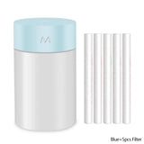 Portable Air Humidifier Ultrasonic 260ML Mini Car Humidifier Aromatherapy Diffuser Sprayer USB Essential Oil Atomizer LED Lamp