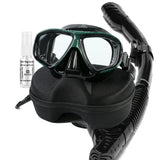 DIVE&SAIL Scuba Mask Snorkel Set Tempered Glass