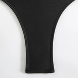 2026 Halter Swimsuit One Piece Backless Solid Swimwear Women Bathers Bathing Swimming Swim Suit Padded Beachwear Summer