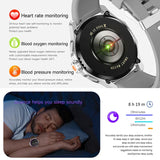 2025 New S4 Ultra Outdoor Sports Smart Watch Men AMOLED Screen NFC GPS Compass Heart rate Waterproof Bluetooth Call SmartWatch