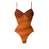 Push Up One Piece Swimsuit With Cover Up Sexy Swimwear Women 2026 Patchwork Swim Suits Female Bikinis Sliming Bodysuit Beachwear