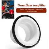 1/2PCS Bass Drum Enhancer Port Insert Enhancement Hole Drum Bottom Microphone Bass Voice Amplifier Kick Booster Drum Accessories