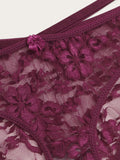 Super Thin Lace Underwear Two-Piece Flower Lingerie For Woman Ladies Black Sexy Underwear Push Up Bra Without Steel Ring A322