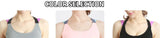 Sports Bra Women Patchwork Cross Back Straps Jogging Gym Crop Top Female Tops Fitness Yoga Shockproof Vest Sport Bras for Women
