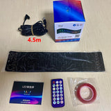 Devil Eye LED Matrix Pixel Panel Display Screen Flexible RGB Car Graffiti Scrolling Text Animation Shop Reminder Light Bluetooth