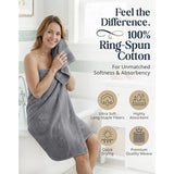 Luxury 16-Piece Bath Towel Set With Washcloths Included