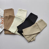 Women's High-Waist Yoga Exercise Pants Tight Fitting High Elasticity Gauntlet Line Nude Feeling Hip Lifting Gym Trousers
