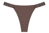 New Women's Smooth Low Waist Sexy Panties Women Thongs Rhinestones Letter Diamonds G-string Sports Thong Briefs T-back Shiny