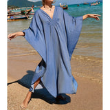 Greek Goddess Long Dress Batwing Sleeve Tunic Beach Cover Up Cover-ups Beach Dress Beach Wear Beachwear Kaftan Maxi Dress V4427