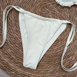 Micro Push Up Bikini 2024 Women Swimsuit Sexy Swimwear Thong Bikinis Set Brazilian Beachwear Pearl Bathing Suit Biquini Female