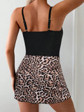 2026 Sexy Swimsuit One Piece Beach Dress Strappy Swimwear Women Printed Bathers Bathing Swimming Swim Suit Female Beachwear