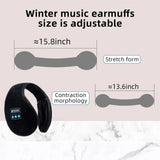 Wireless Ear muffs Bluetooth Headphones Earmuffs Winter Earplug Casual Cap Sports riding warmer Earmuff men women music Earphone