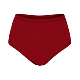 Women's Panties High Waisted Bikini Bottoms Swimsuit Mid Waist Bathing Suit Swim Briefs Proof Side Leakage Menstrual Underwear