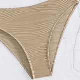 Bra Cup Bikinis 2025 Swimsuit Women Wrinkled Swimwear Two Pieces Bikini Set Push Up Female Beach Wear Pool Bather Swimming Suit